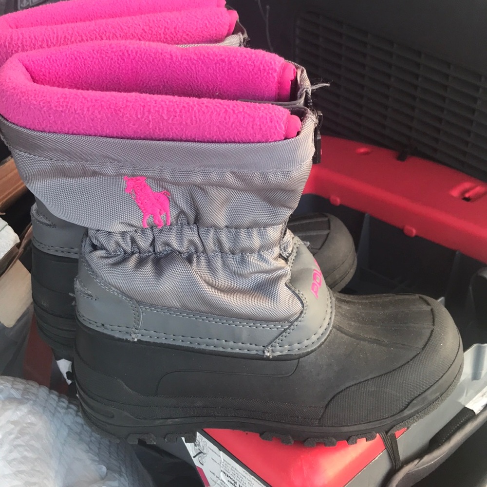 Girls polo boots